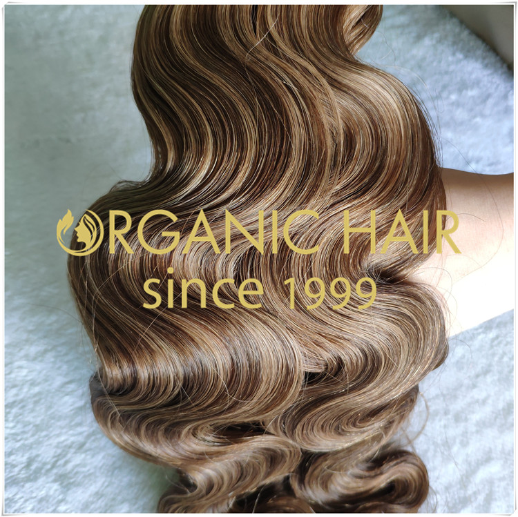 Body wave piano color I tip hair extensions CNY019